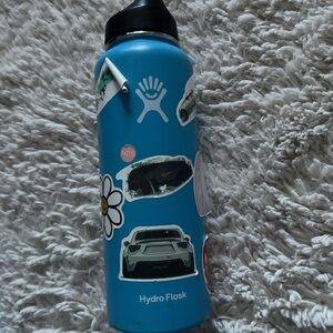 Hydro Flask Kids Bottle with Stickers - Blue